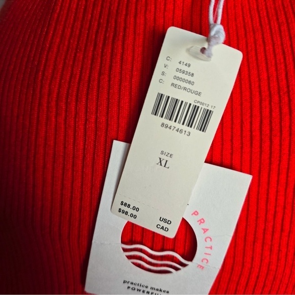 NWT Daily Practice by Anthropologie Full Speed Halter Mini Dress, Size XL - Picture 12 of 13